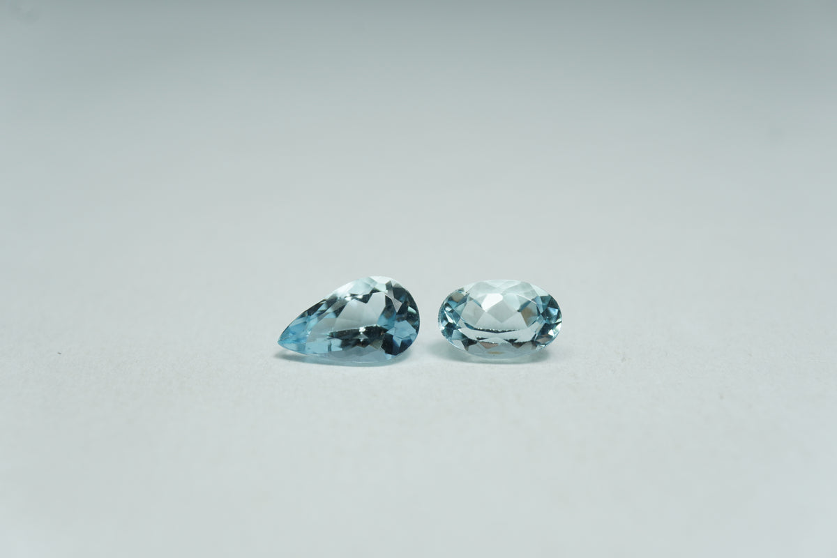 1.40ct Aquamarine 7x4.5mm / 8x5mm