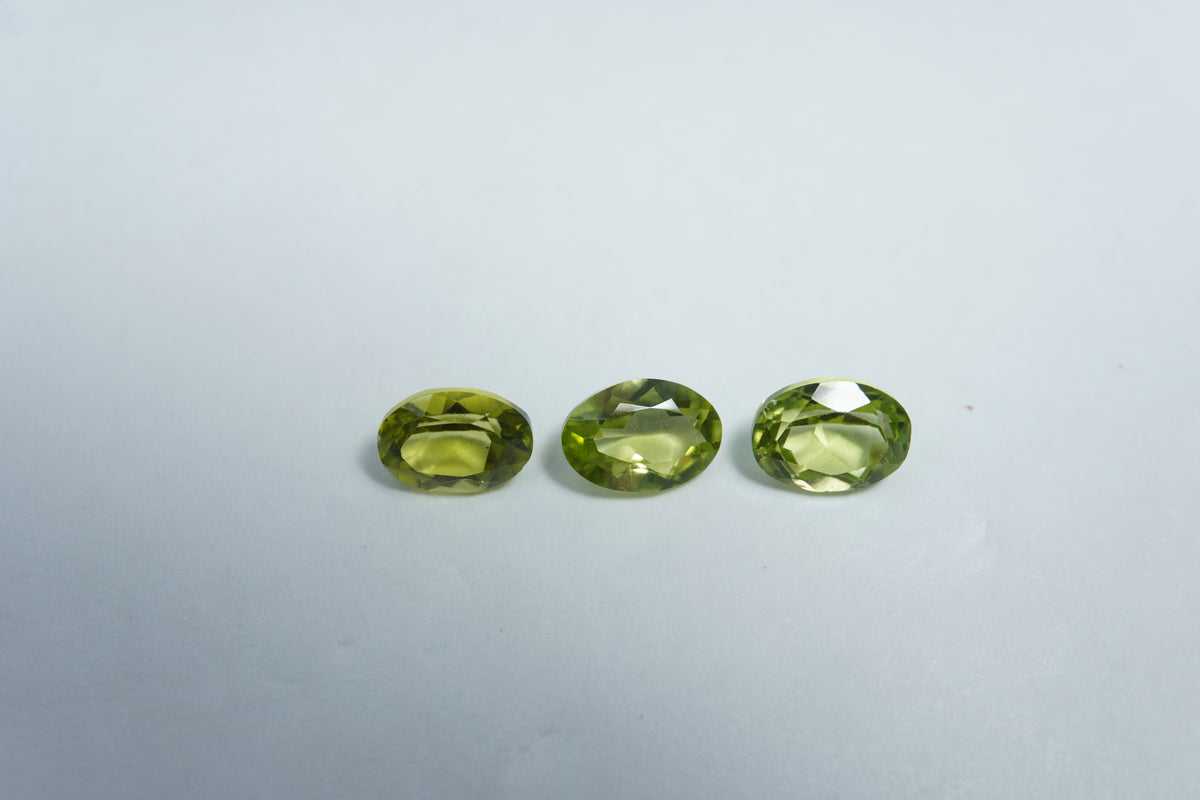 3.18ct Peridot 7x5mm