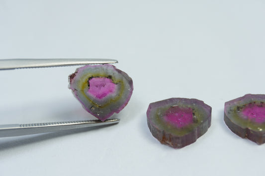 11.50ct Watermelon tourmaline 12x10mm