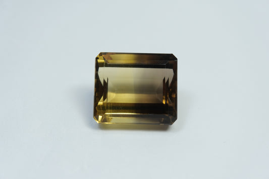 37.90ct Citrine bicolor 21x18mm