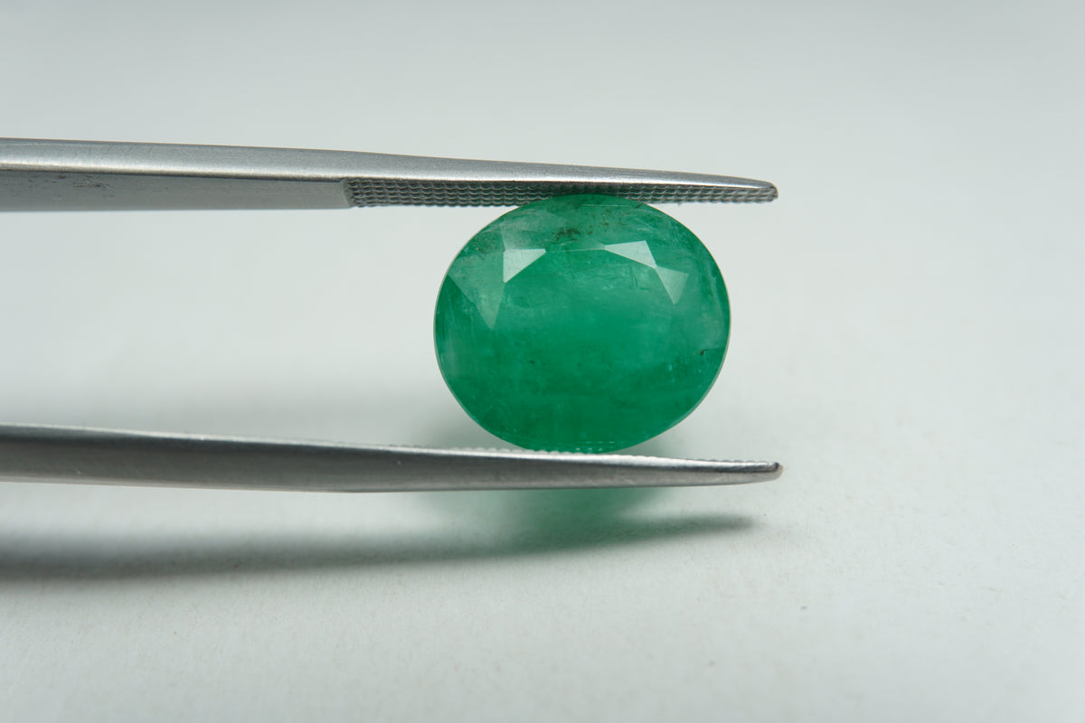 6.02ct Emerald 12.5x11mm