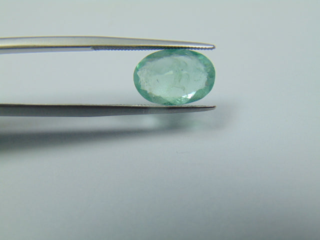 3.20ct Emerald 12x8mm