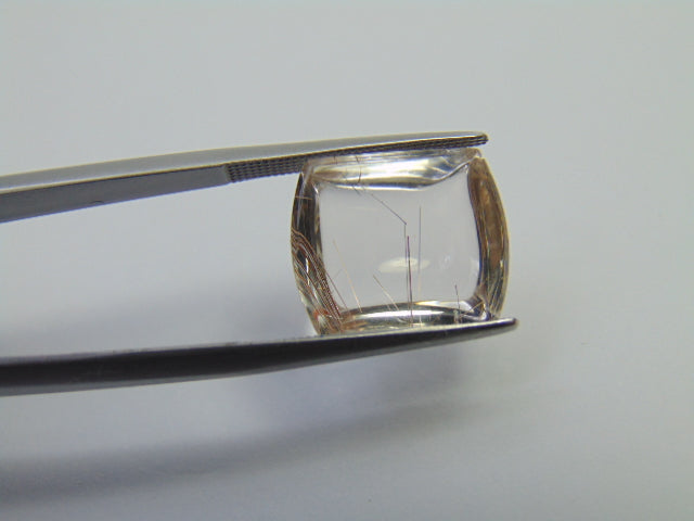 12.20ct Quartz With Inclusion Cabochon 15x13mm