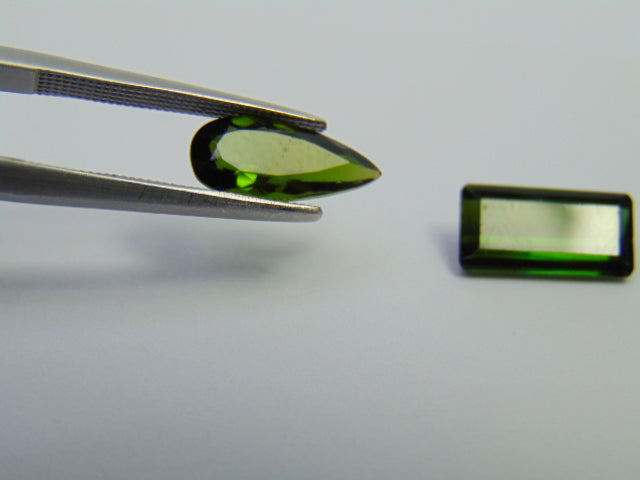 4.30ct Tourmaline 12x6mm 12x5.5mm