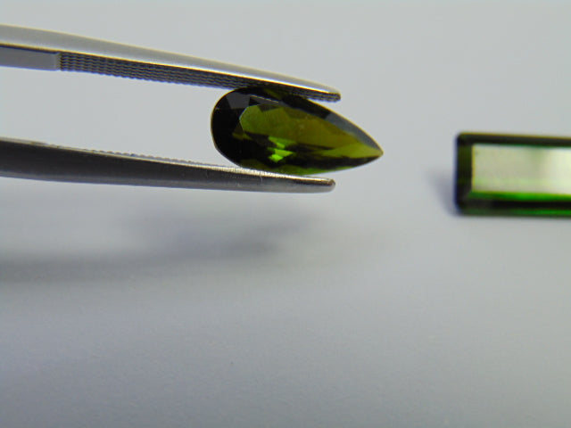 4.30ct Tourmaline 12x6mm 12x5.5mm