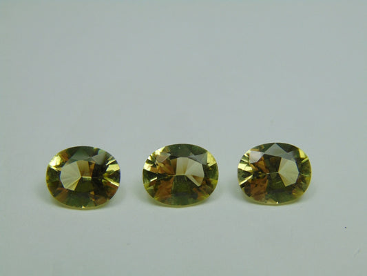 8.80ct Green Gold Calibrated 11x9mm