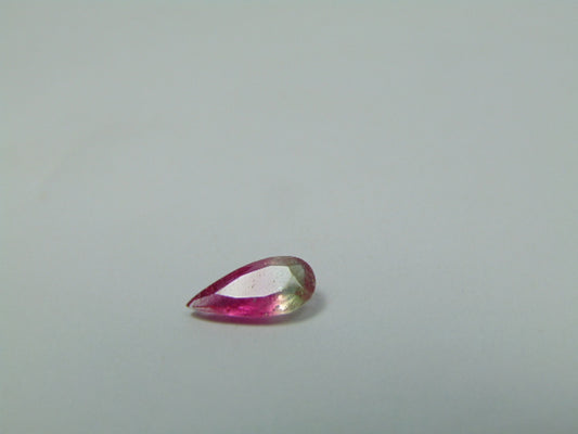 0.78ct Tourmaline Bicolor 10x5mm