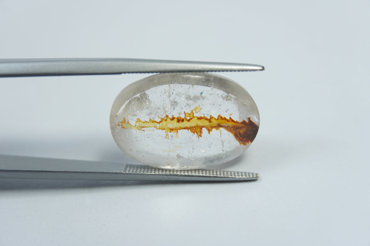 13.70ct Quartz with inclusion 20x14mm