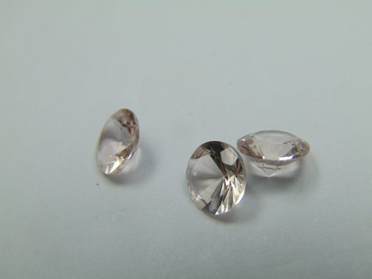 4.90ct Morganite Calibrated 8mm