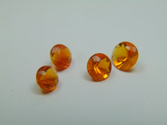 3.45ct Fire Opal 6mm 7mm