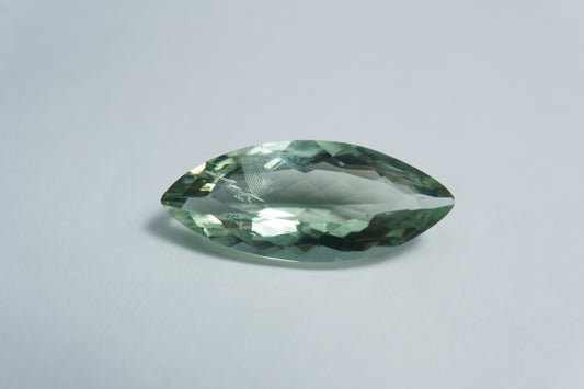 11.85ct Prasiolite 26x11mm