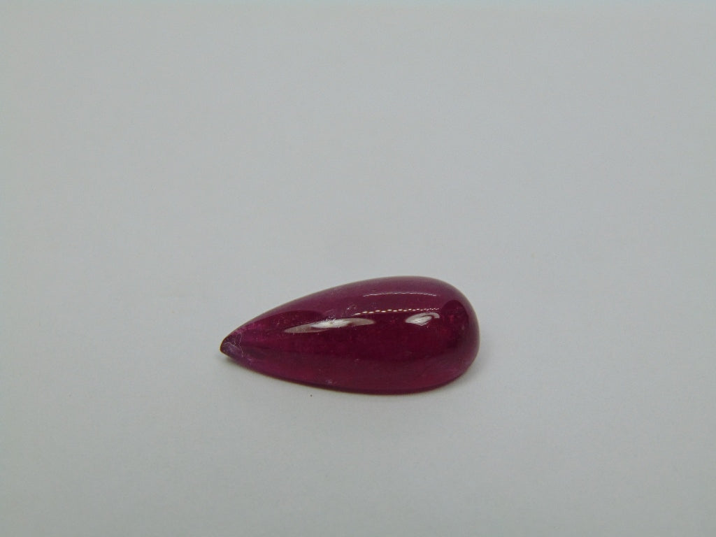 9.80ct Rubellite Cabochon 21x9mm