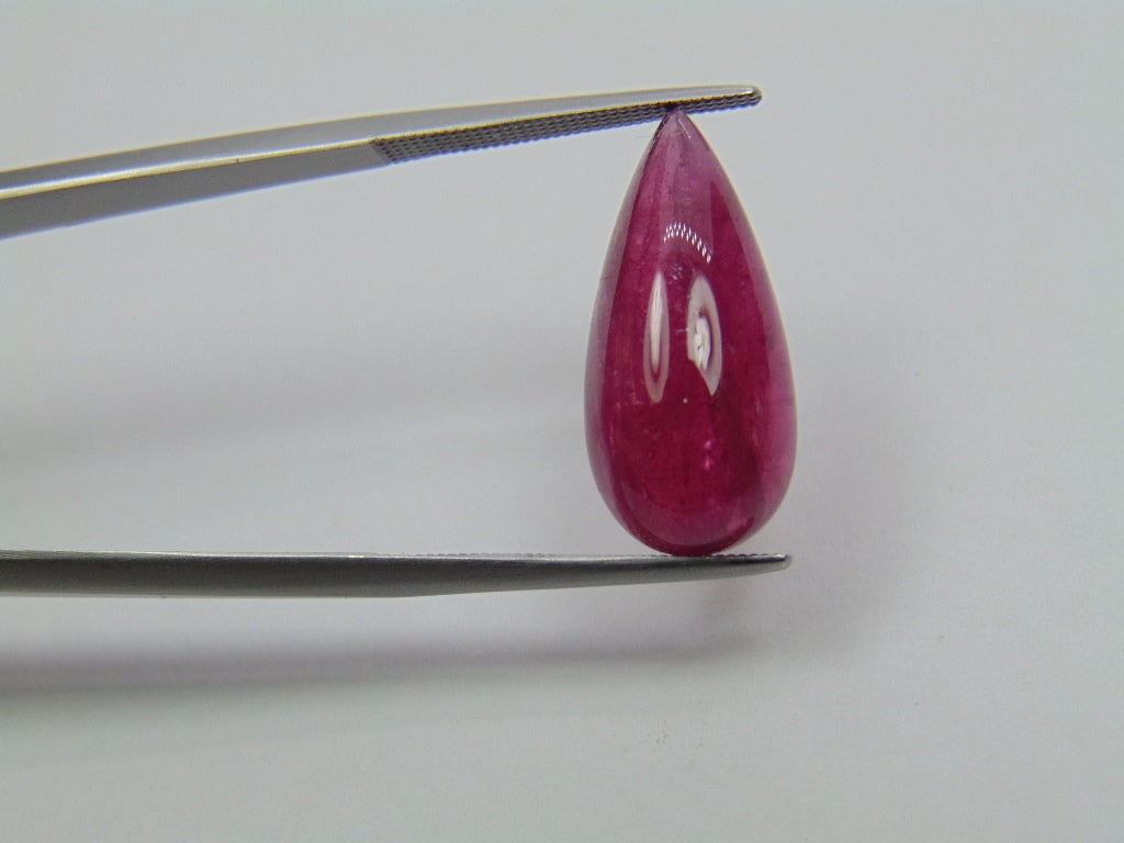 9.80ct Rubellite Cabochon 21x9mm