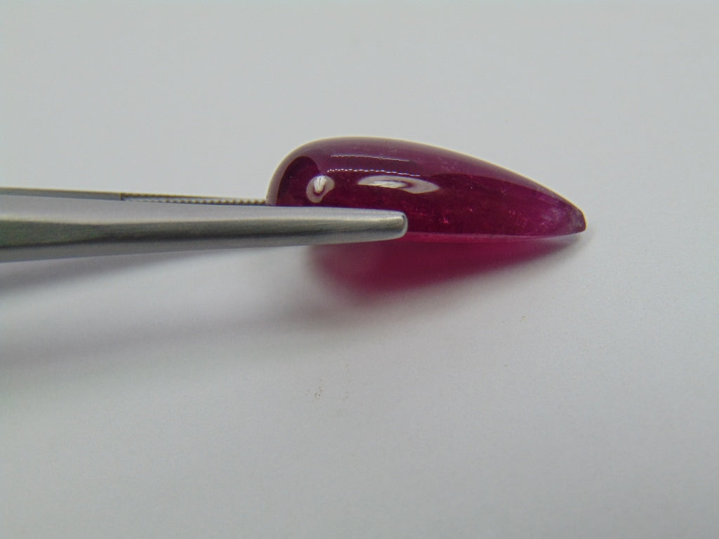 9.80ct Rubellite Cabochon 21x9mm