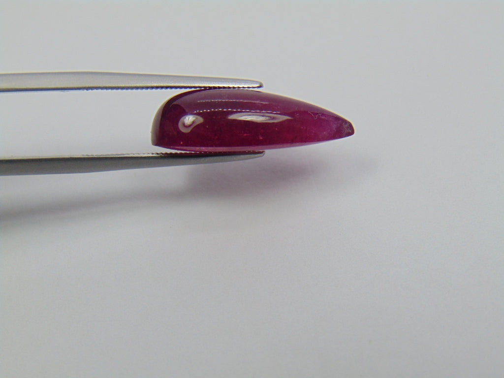 9.80ct Rubellite Cabochon 21x9mm
