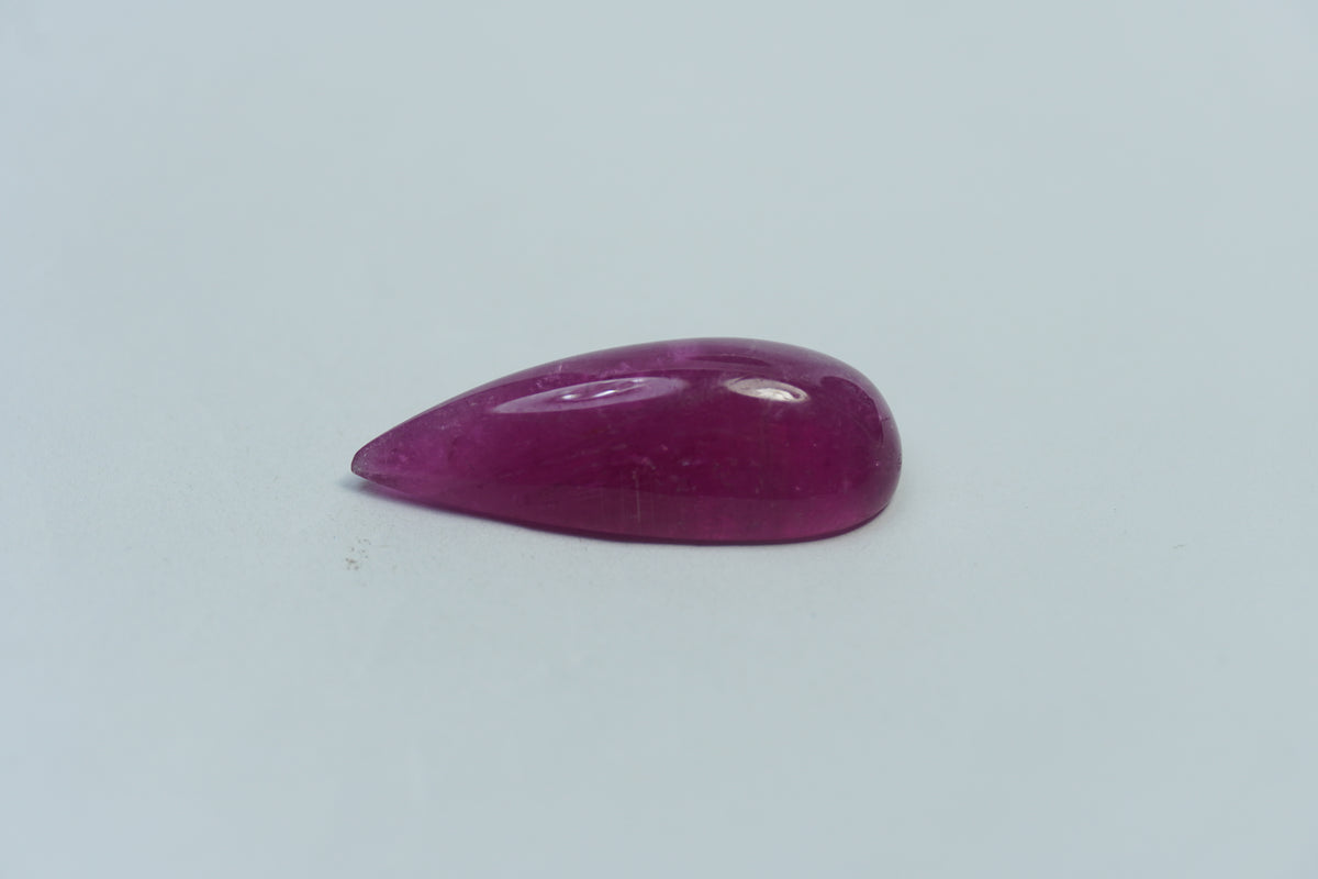 24.05ct Tourmaline cabochon 30x12mm
