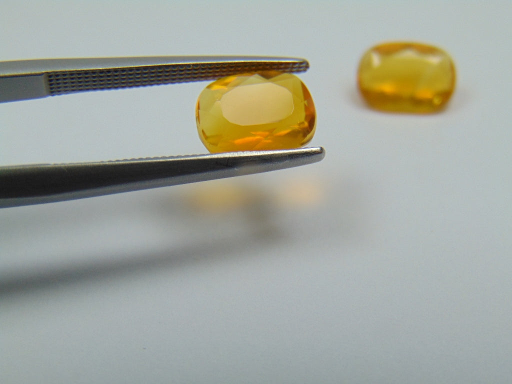 2.20ct Fire Opal 8x6mm
