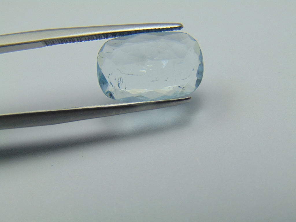4.09ct Aquamarine 14x8mm