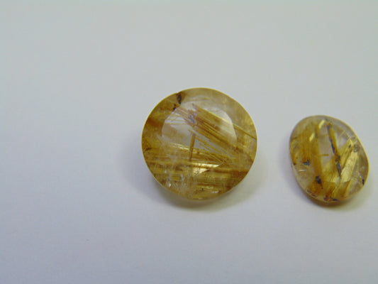 16.60ct Rutile 12x9mm 13mm 11mm