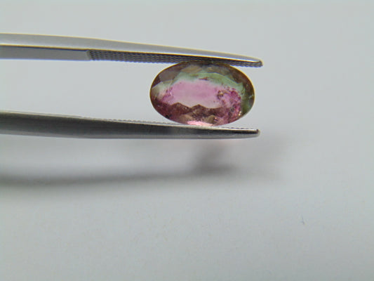 2.20ct Tourmaline Bicolor 11x7mm