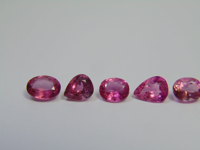6.40ct Tourmaline 8x6mm 7x6mm