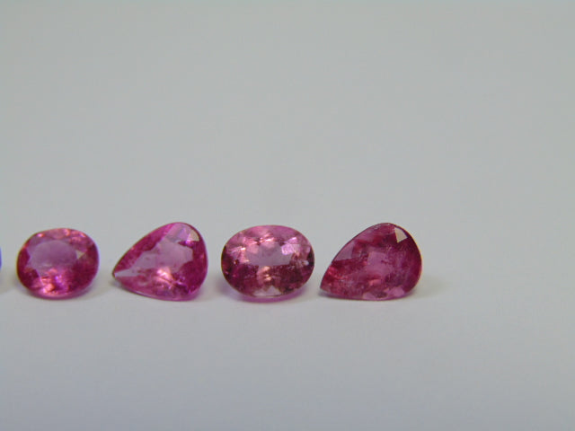 6.40ct Tourmaline 8x6mm 7x6mm