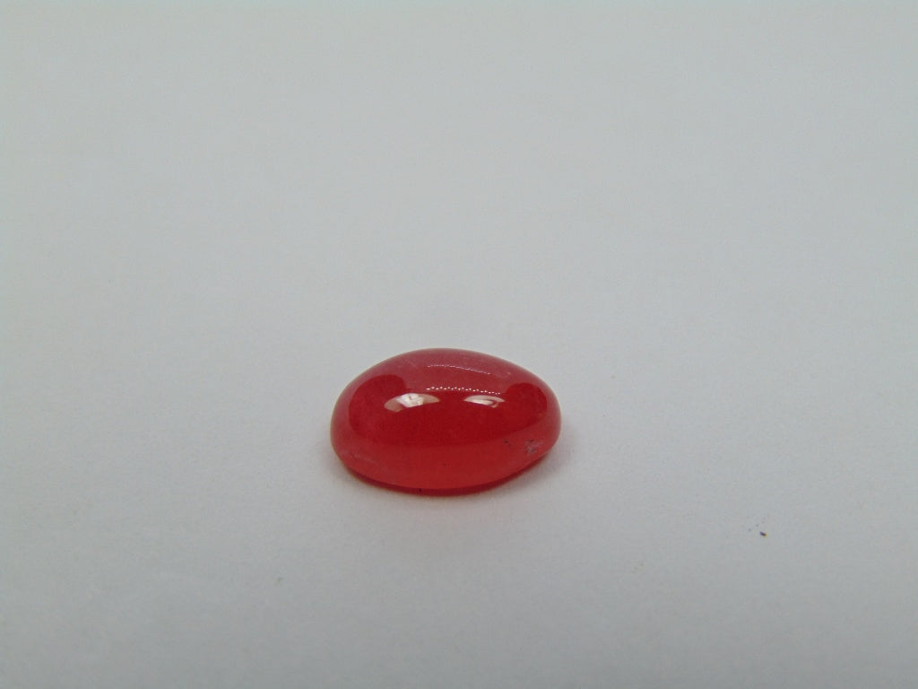 3ct Rhodonite Cabochon 10x6mm
