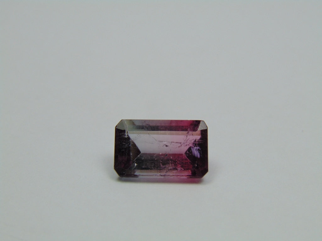 5.65ct Tourmaline Bicolor 13x9mm