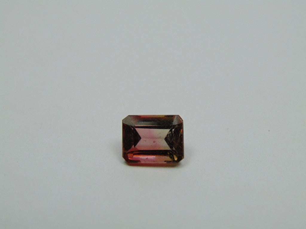 2.08ct Tourmaline Bicolor 8x6mm