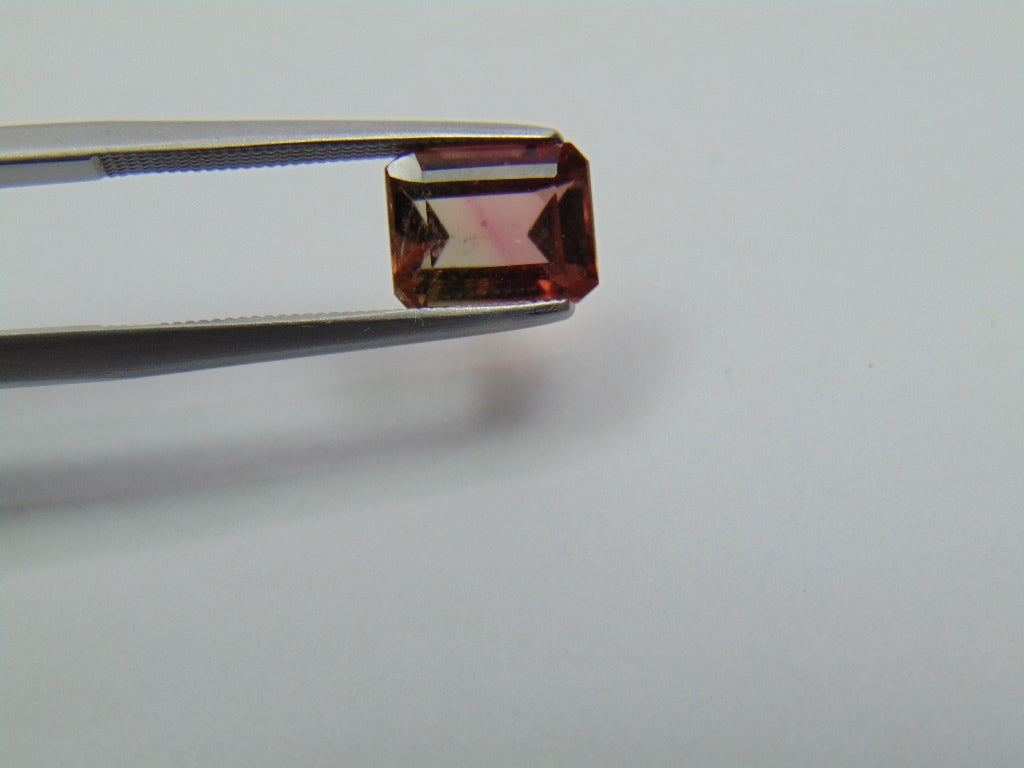 2.08ct Tourmaline Bicolor 8x6mm