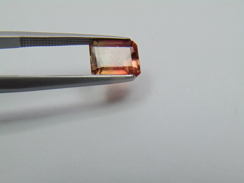 2.08ct Tourmaline Bicolor 8x6mm