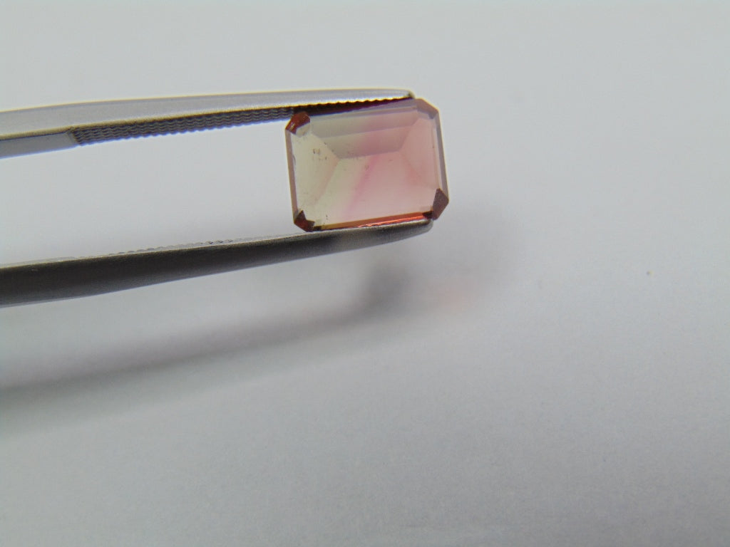 2.08ct Tourmaline Bicolor 8x6mm
