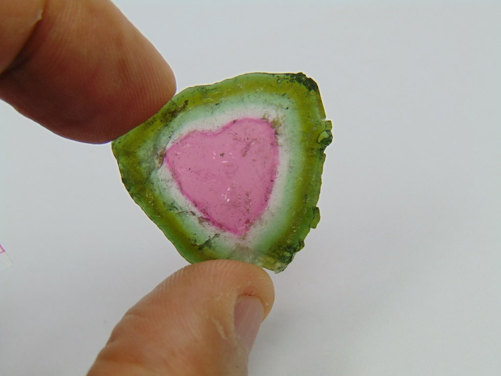 32.19ct Watermelon Tourmaline 27.5x25mm