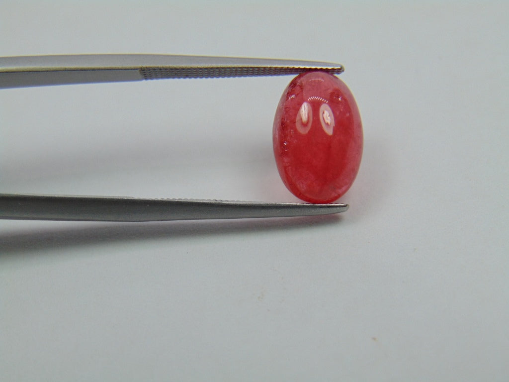 4.68ct Rhodonite Cabochon 12x8mm