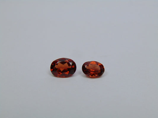 2.78ct Spessartite 8x6mm 7x5mm