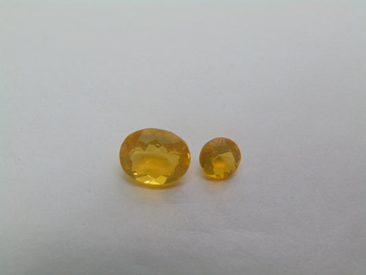 2.55ct Fire Opal 10x8mm 6mm