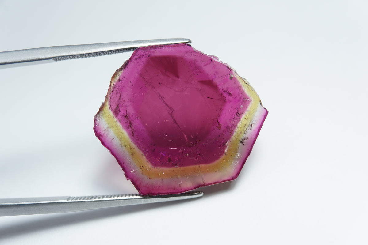 17.55ct Watermelon tourmaline 24x22mm
