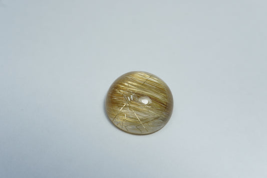 20.17ct Rutile cabochon 15x14mm