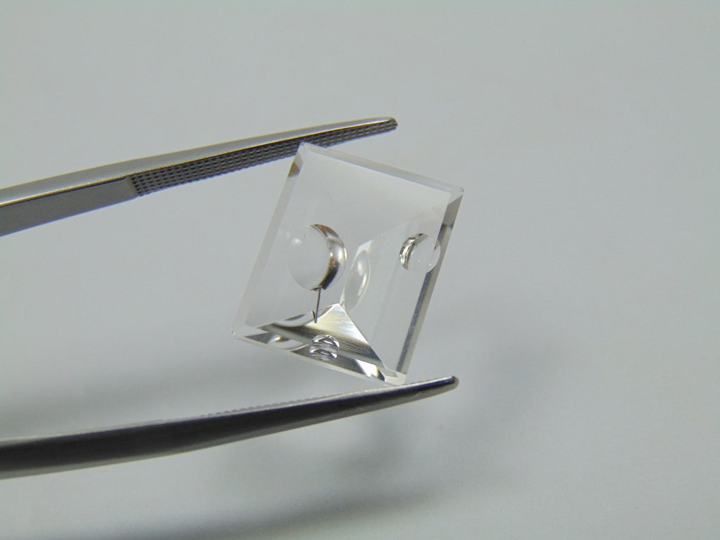 6.50ct Quartz Bubble 14x12mm