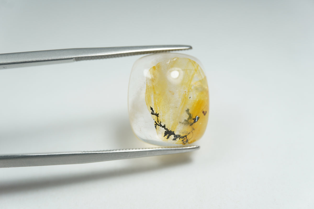 9.03ct Dendrite cabochon 15x13mm