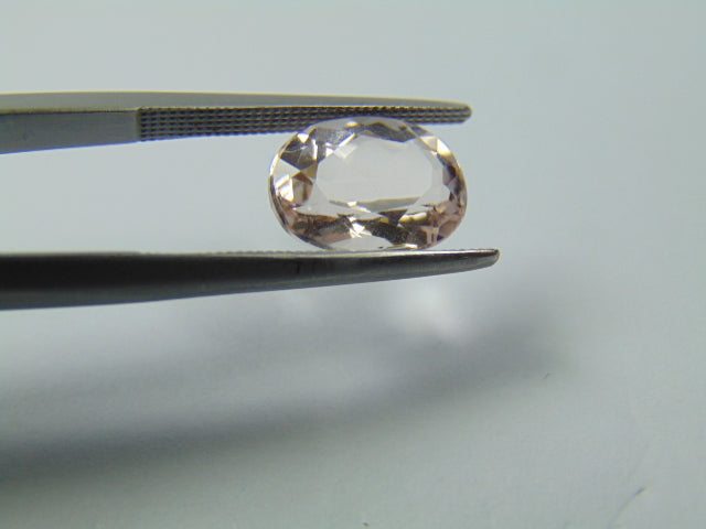 3ct Morganite 11x8mm