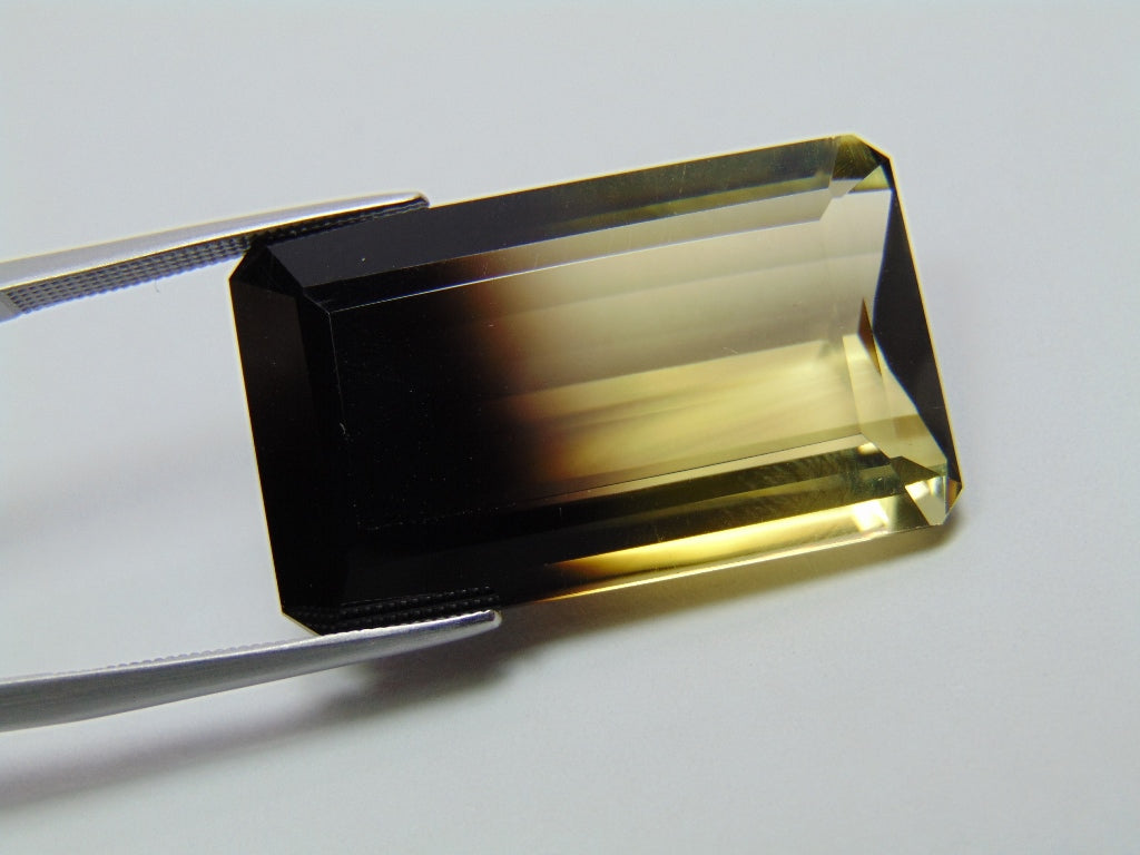 36.90ct Quartz Bicolor 28x17mm