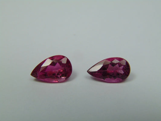 3.69ct Tourmaline 11x7mm 11x6mm