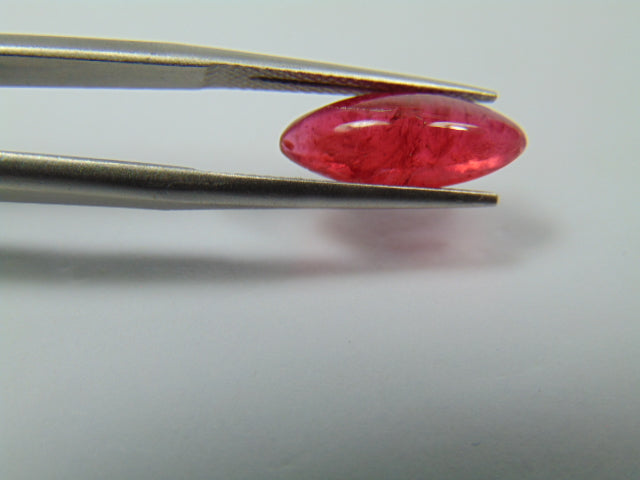 3.45ct Rhodonite Cabochon 15x6mm