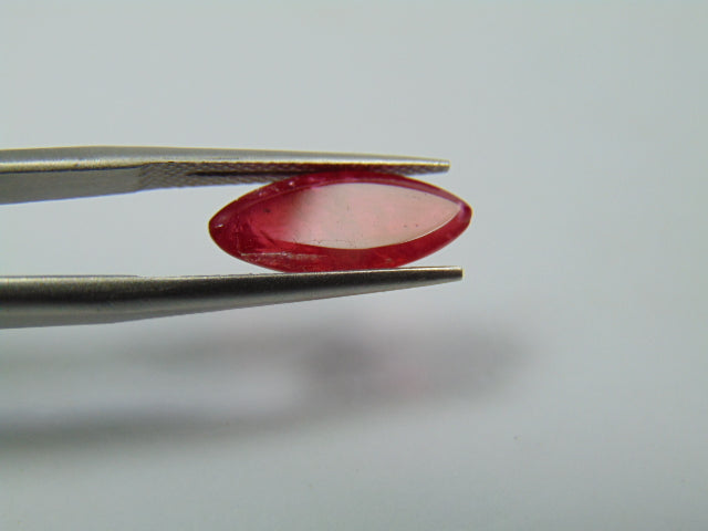 3.45ct Rhodonite Cabochon 15x6mm