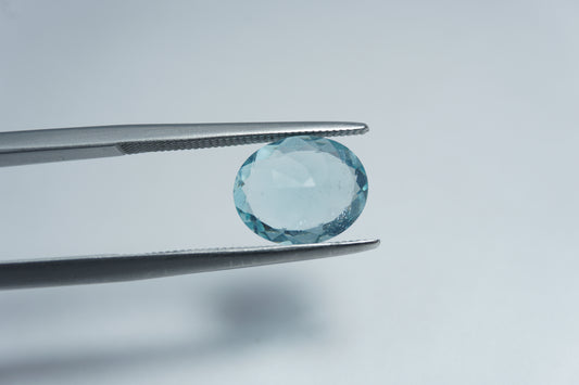 2.50ct Topaz natural color 10x8mm