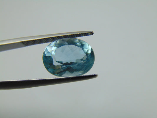 7.05ct Topaz Natural Color 12x9mm