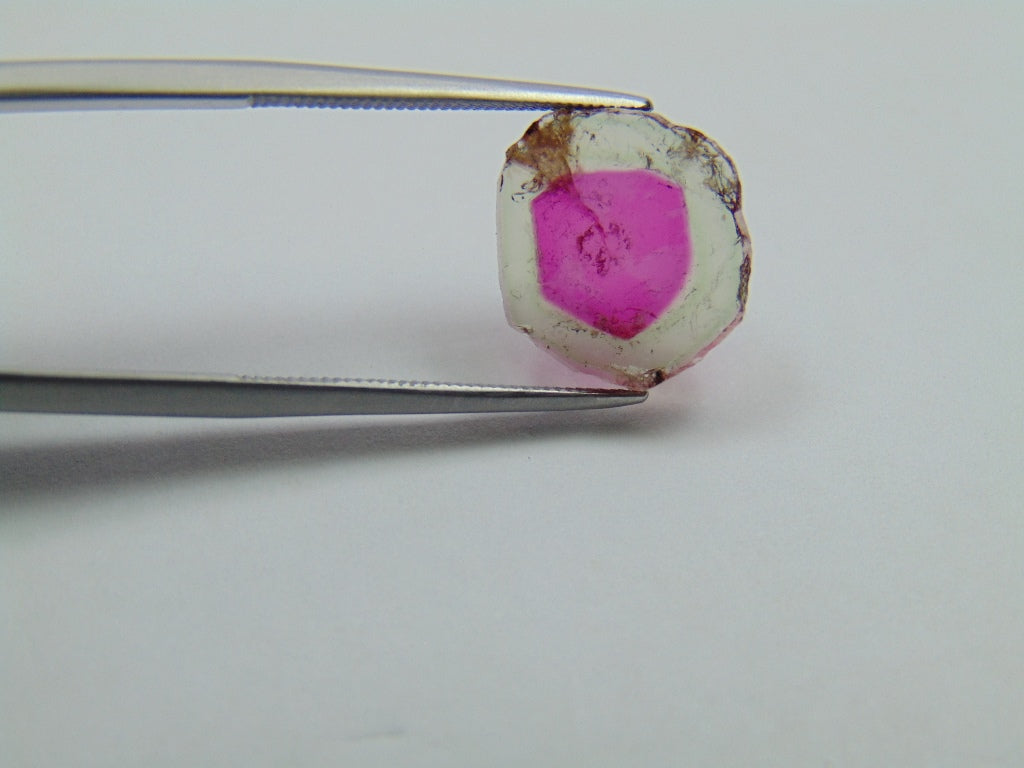 3.80ct Watermelon Tourmaline 13x12mm