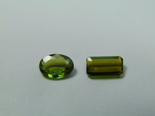 2ct Tourmaline 8x6mm 9x5mm