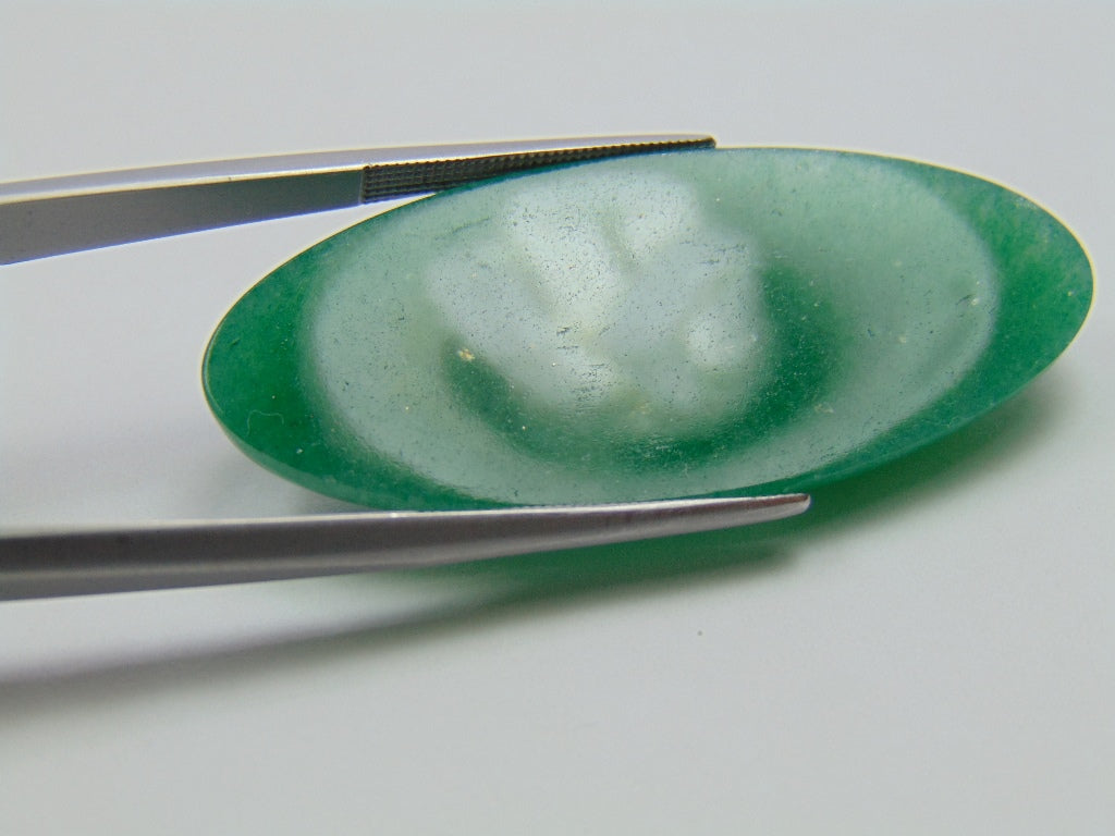 51.30ct Amazonite 45x19mm